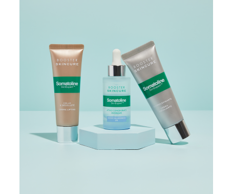 Somatoline SkinExpert, Skincure Collo e Décolléte Crema Lifting, Trattamento Viso Anti-età, Peptide Bioattivo 50ml