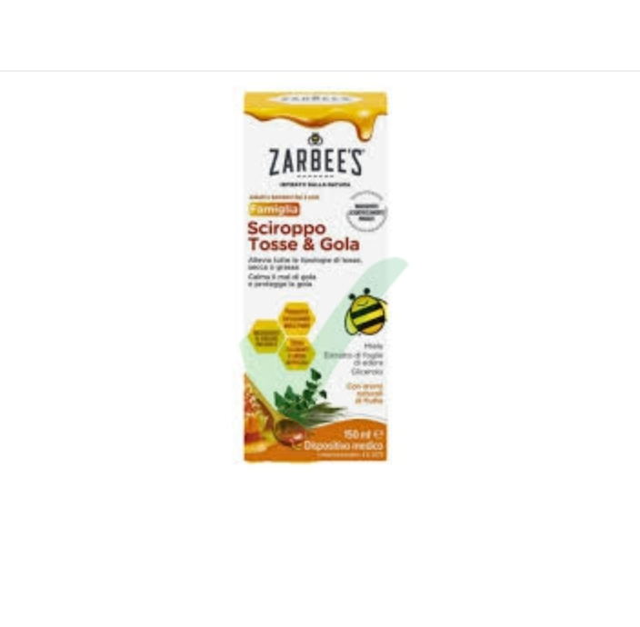 Zarbee's Difese Immunitarie Tosse & Gola Integratore 150 ml.