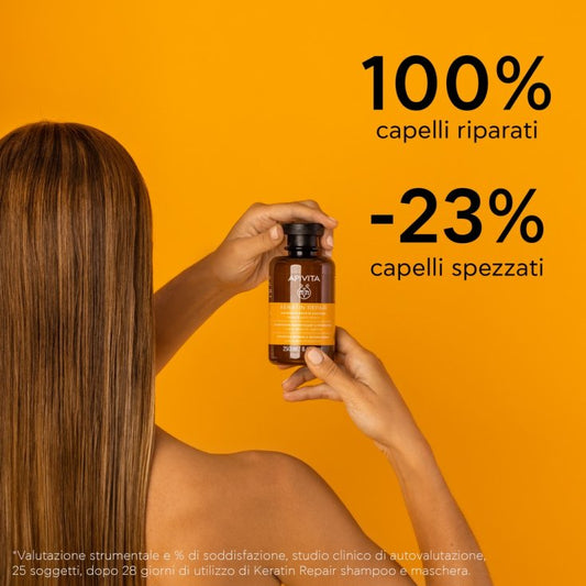 Shampoo Nourish&Repair Keratin&Honey Apivita 250ml