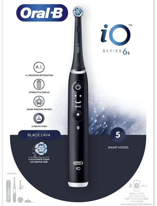 Oral-B Spazzolino Elettrico iO6 Nero