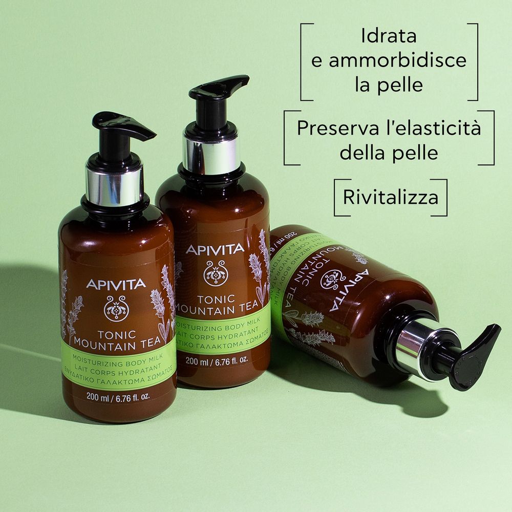 APIVITA TONIC MOUNTAIN TEA Latte Corpo Idratante