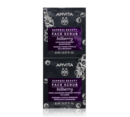 Express Beauty Brightening Face Scrub Bilberry